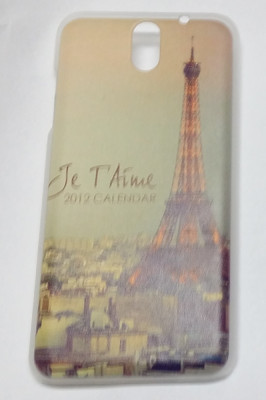 Твърди гърбове Твърди гърбове за HTC Луксозен твърд гръб ултра тънък за HTC Desire 610 Paris Je Taime